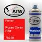 Preview: Ferrari, Rosso Corsa Red, 75250: 400ml Sprühdose, von ATW Autoteile West.